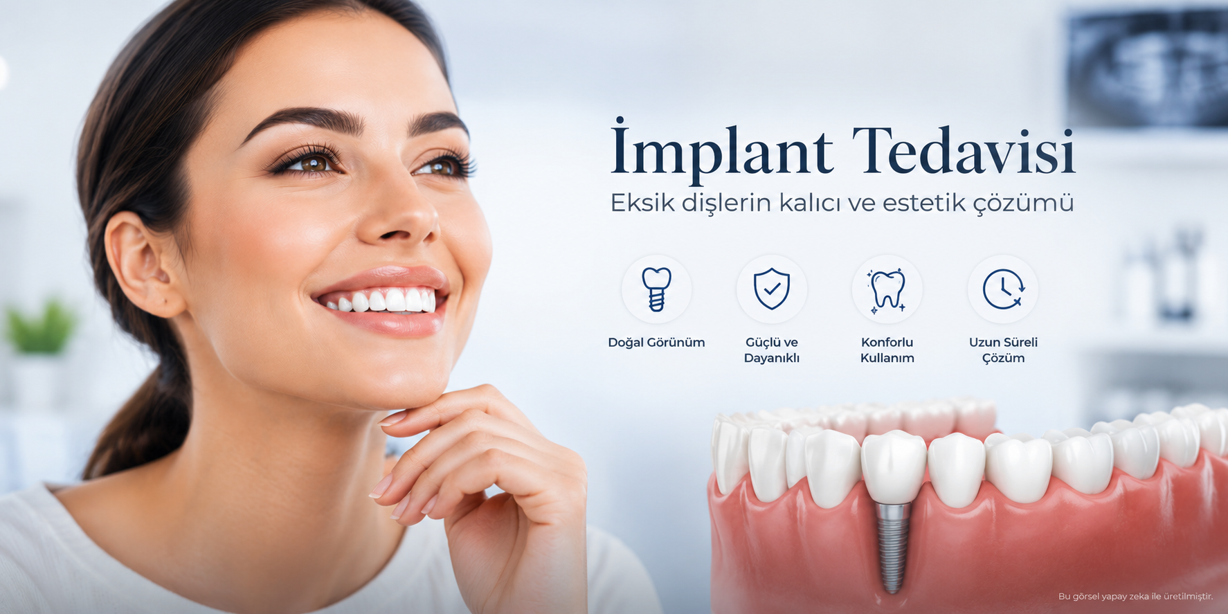 İmplant Tedavisi - Ankara Diş Hekimi Emine Çatal