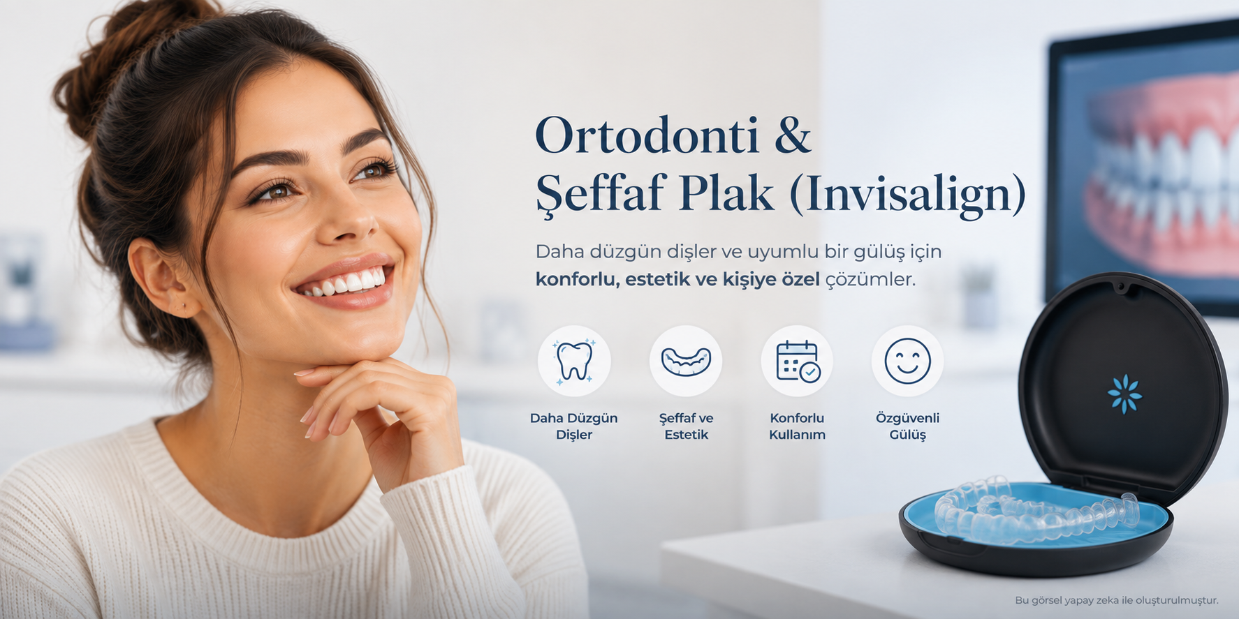 Ortodonti & Şeffaf Plak (Invisalign)